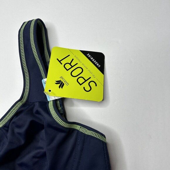 New Wacoal Navy Blue unlined full coverage bra 32C 855170 New with tags - Picture 3 of 7